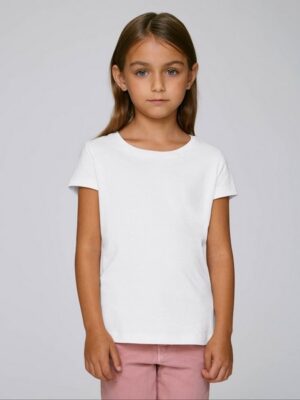 T-shirt bambina bianca