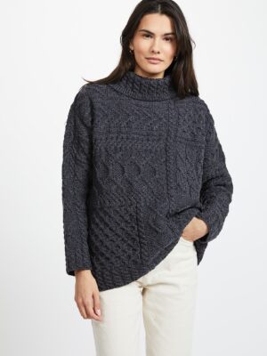 Pullover oversized in lana merino