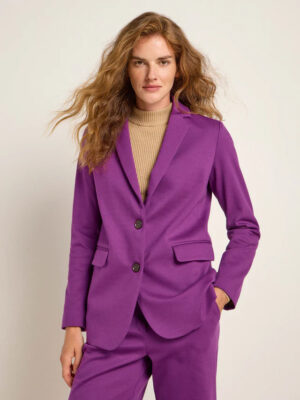 Blazer in cotone-lana bio